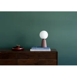 Lampe à poser Bollie rouge 33cm>KARE Design Discount