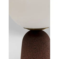 Lampe à poser Bollie rouge 33cm><noscript><img width=