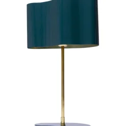 Lampe à poser Cloudy ovale Petrol 49cm>KARE Design Outlet