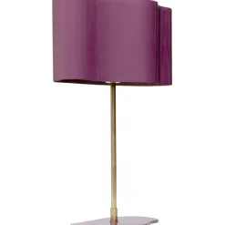 Lampe à poser Cloudy ovale plum 49cm><noscript><img width=