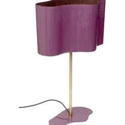 Lampe à poser Cloudy ovale plum 49cm><noscript><img width=