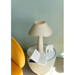 Lampe à poser Cloudy rond écru 49cm>KARE Design Best
