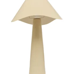 Lampe à poser Cloudy rond écru 49cm><noscript><img width=
