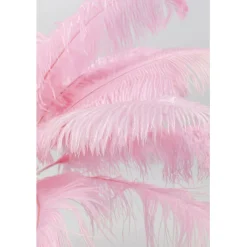 Lampe à poser Feather Palm fuchsia 60cm><noscript><img width=