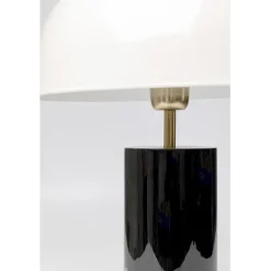 Lampe à poser Josy blanc-noir 51cm><noscript><img width=