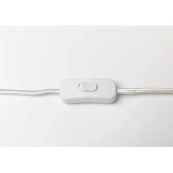 Lampe à poser Josy blanc-noir 51cm><noscript><img width=