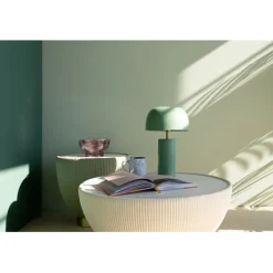 Lampe à poser Loungy sauge 38cm>KARE Design Outlet