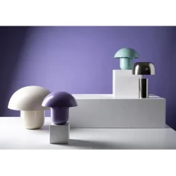 Lampe à poser Mushroom Matt vert menthe 27cm><noscript><img width=