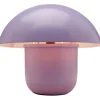 Lampe à poser Mushroom Matt violet 27cm>KARE Design Best