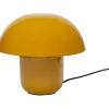 Lampe à poser Mushroom Shiny jaune 27cm>KARE Design Discount