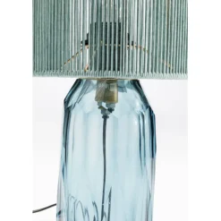 Lampe à poser Veccio bleu 42cm><noscript><img width=