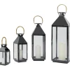 Lanterne Giardino noir (4/Set)>KARE Design Hot