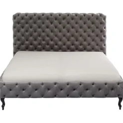 Lit Desire haut gris argenté 160x200cm>KARE Design Sale