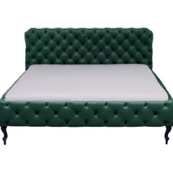 Lit Desire velours vert 180x200cm>KARE Design Clearance