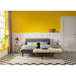Lit Desire Velvet Silver Grey 160x200 cm><noscript><img width=