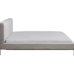 Lit East Side velours côtelé gris 160x200><noscript><img width=