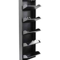 Meuble à chaussures Caruso 5 anthracite><noscript><img width=