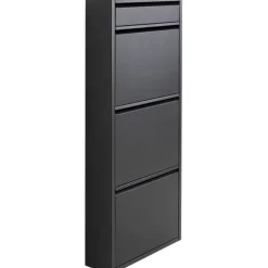 Meuble à chaussures Caruso 3+1 noir (MO)><noscript><img width=