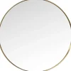 Miroir Curve laiton Ø100cm>KARE Design Clearance