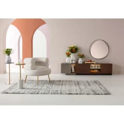 Miroir mural Bonita noir Ø80cm>KARE Design Online
