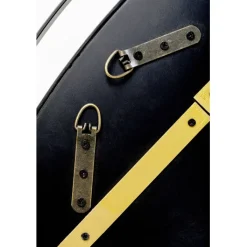 Miroir mural Bonita noir Ø80cm><noscript><img width=