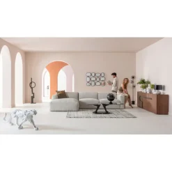 Miroir mural Nastro noir 80x114cm><noscript><img width=