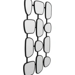Miroir mural Nastro noir 80x114cm><noscript><img width=