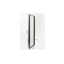 Miroir Ombra Soft noir 200x80cm><noscript><img width=