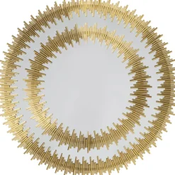 Miroir Solare doré Ø132cm>KARE Design Hot