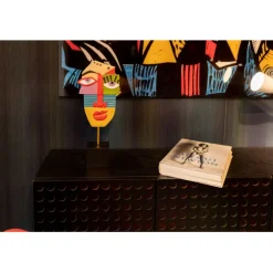 Objet décoratif Abstract Face Multicolour 52><noscript><img width=