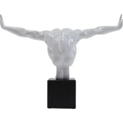 Objet décoratif athlète blanc PM><noscript><img width=