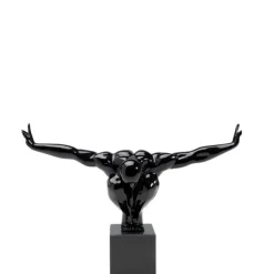 Objet décoratif athlète noir 75cm>KARE Design Sale