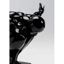 Objet décoratif athlète noir 75cm><noscript><img width=