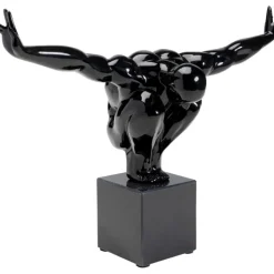 Objet décoratif athlète noir PM 43cm>KARE Design