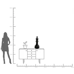Objet décoratif Chess King 68cm><noscript><img width=
