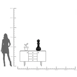 Objet décoratif Chess Queen 60cm><noscript><img width=