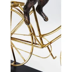 Objet décoratif Dog With Bicycle 44cm><noscript><img width=