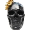 Objet décoratif Flower Skull 22cm>KARE Design Outlet