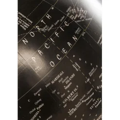 Objet décoratif Globe Earth noir><noscript><img width=