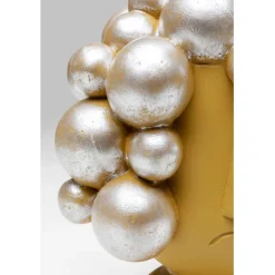 Objet décoratif Hairstyle jaune 19cm><noscript><img width=