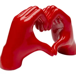 Objet décoratif Heart Hands rouge 12cm>KARE Design Online