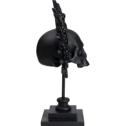 Objet décoratif King Skull noir 49cm><noscript><img width=
