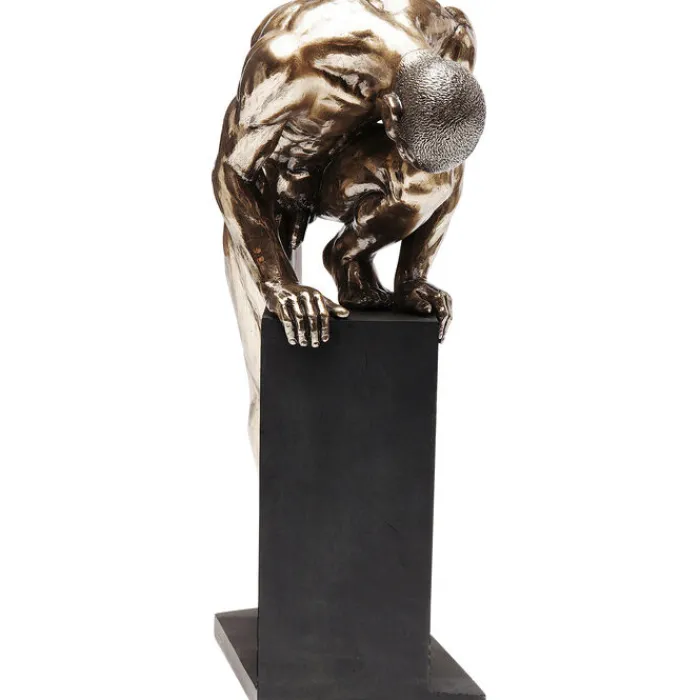 Objet décoratif Nude Man Stand Bronze 35cm>KARE Design Discount