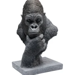 Objet décoratif Thinking Gorilla Head 49cm>KARE Design New