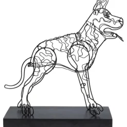 Objet décoratif Wire Attack Dog 36cm>KARE Design Online