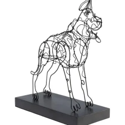 Objet décoratif Wire Attack Dog 36cm>KARE Design Online
