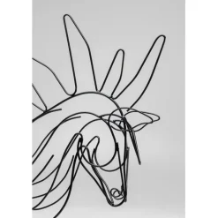 Objet décoratif Wire Horse 51cm><noscript><img width=
