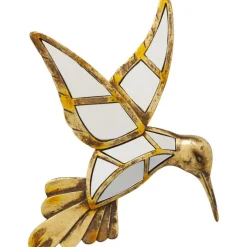 Objet mural Hummingbird miroir 27x32cm>KARE Design Sale