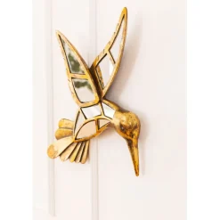 Objet mural Hummingbird miroir 27x32cm>KARE Design Sale