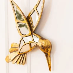 Objet mural Hummingbird miroir 27x32cm><noscript><img width=